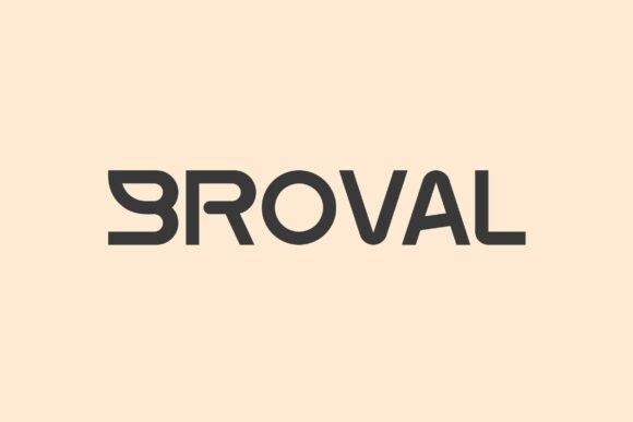 Broval: A Bold Sans Serif Font for Strong Branding