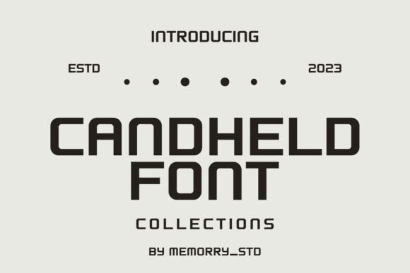 Candheld: A Bold Sans Serif for Modern Branding