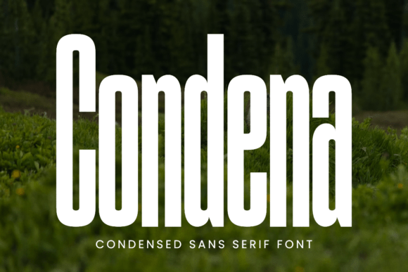 Condena: The Modern Sans Serif for Bold Branding