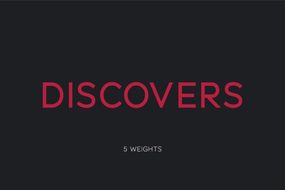 Discovers: The Modern Sans Serif Font for Marketers