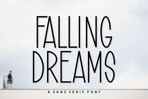Falling Dreams: A Modern Sans Serif Font Review