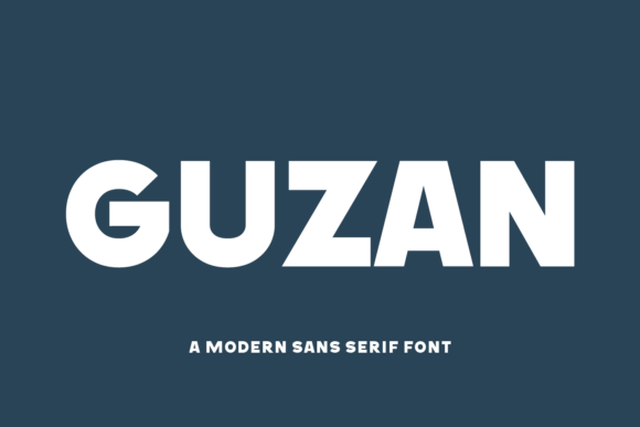 Guzan: The Modern Sans Serif Font for Campaigns