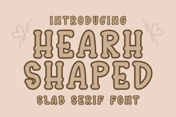 Hearh Shaped: A Modern Sans Serif Font for Makers