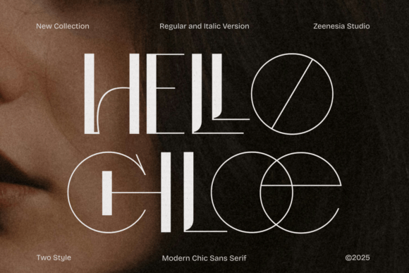 Hello Chloe Typeface for Elegant Branding