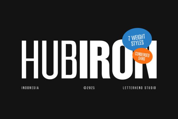 Hubiron: The Bold Condensed Sans Serif for High Impact