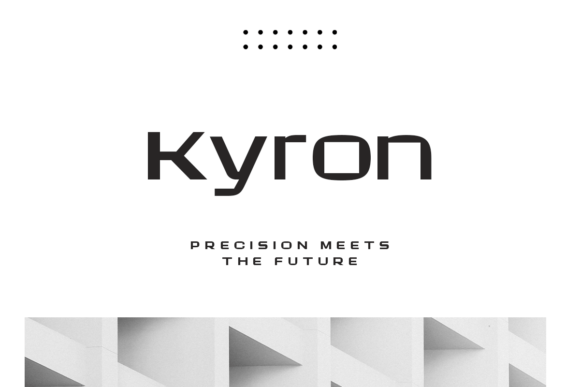 Kyron: The Modern Sans Serif for Professional Branding