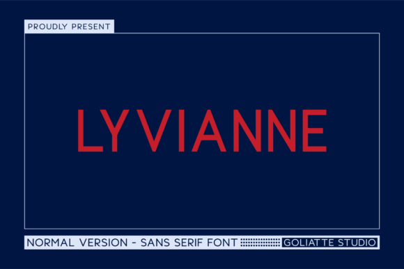 Lyvianne: A Modern Sans Serif Typeface for Editors