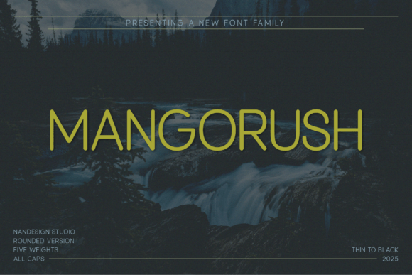 Mangorush Rounded: The Modern Sans Serif for Bold Branding