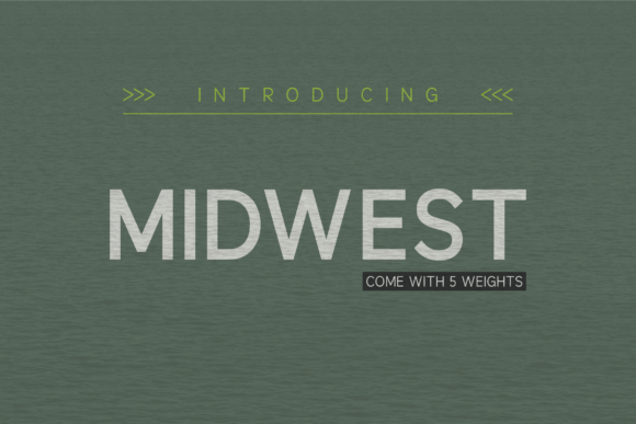 Midwest Font: Elegant Sans Serif for Crafters