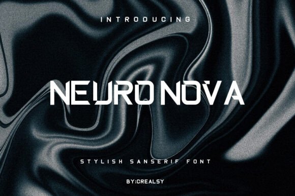 Neuronova: A Modern Sans Serif Typeface for Editorial Design