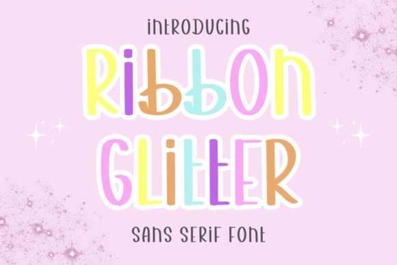 Ribbon Glitter: A Handwritten Sans Serif Font for Web Design