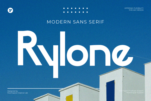 Rylone: A Modern Sans-Serif Font for Editorial Design