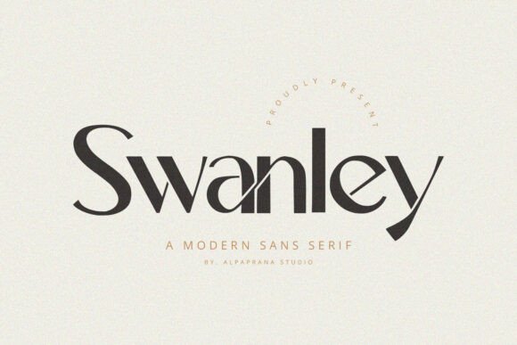 Swanley: A Modern Sans Serif Font for Elegant Branding