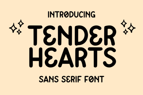 Tender Hearts: A Charming Sans Serif Font Review